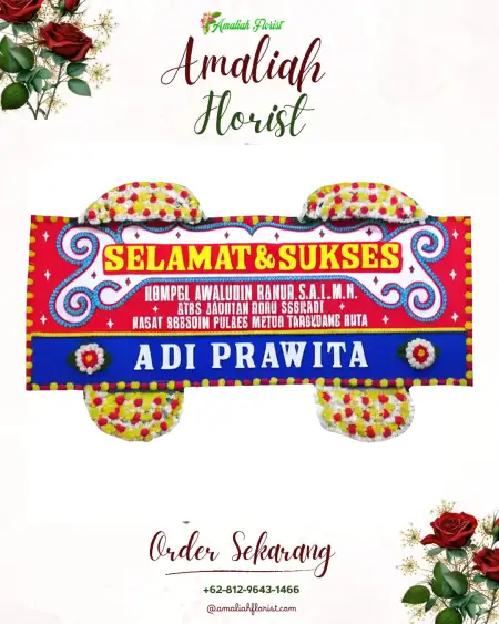 Papan Bunga Ucapan Selamat jalaksana